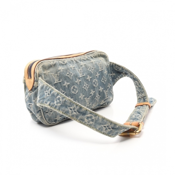 Louis Vuitton Bum Bag Monogram Denim Body Bag Blue - Picture 1 of 8